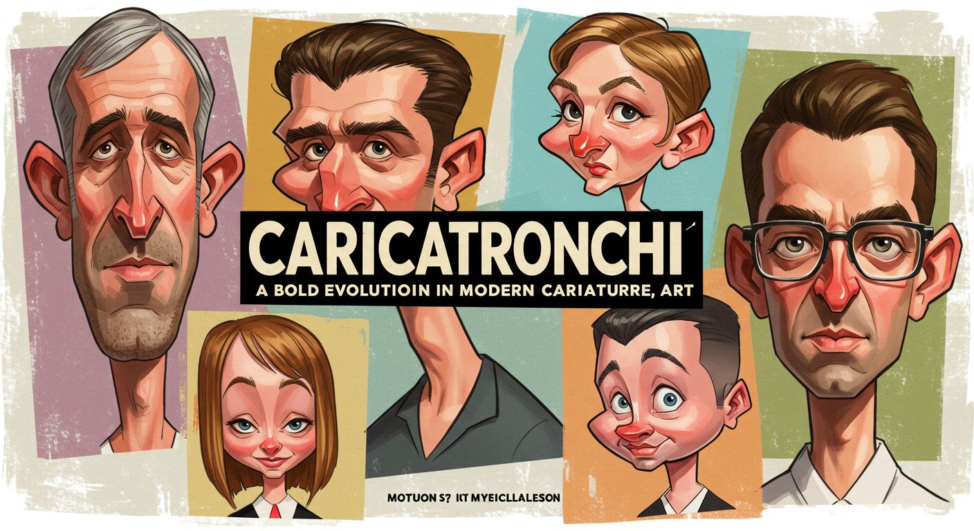 Caricatronchi: A Bold Evolution in Modern Caricature Art