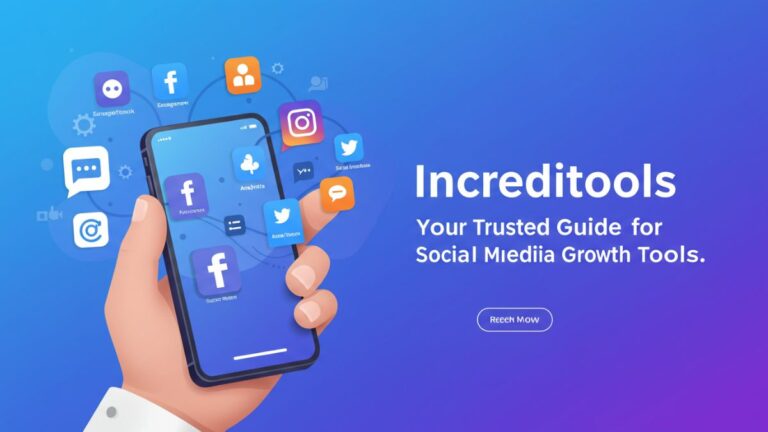 Increditools: Your Trusted Guide for Social Media Growth Tools