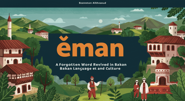Đeman: A Forgotten Word Revived in Balkan Language and Culture
