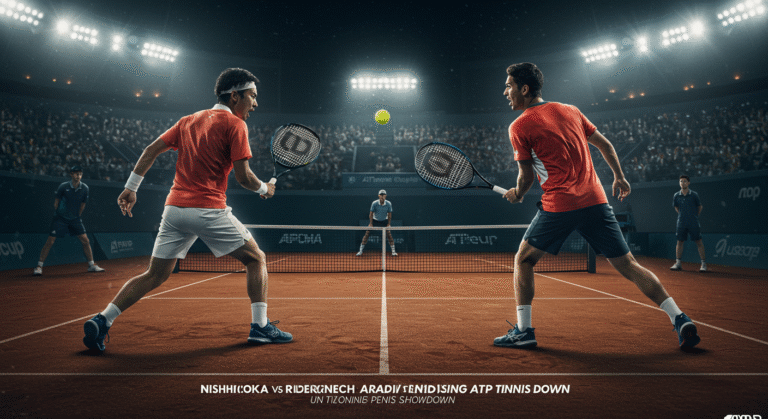 Nishioka vs Rinderknech: Analyzing a Unique ATP Tennis Showdown