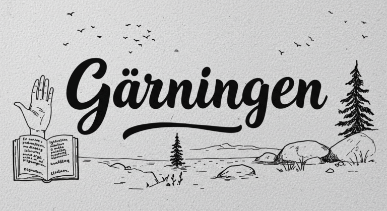 Gärningen: Exploring the Deeper Meaning Behind This Powerful Swedish Term